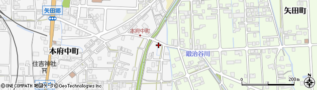石川県七尾市本府中町（キ）周辺の地図