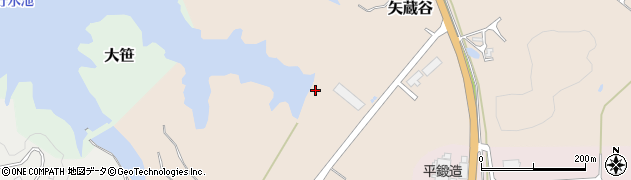 石川県志賀町（羽咋郡）矢蔵谷（井）周辺の地図