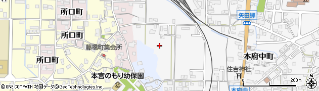 石川県七尾市本府中町ヘ周辺の地図