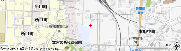 石川県七尾市本府中町（ヘ）周辺の地図