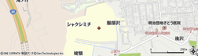 福島県いわき市内郷小島町（三田沢）周辺の地図