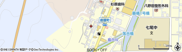 石川県七尾市岩屋町周辺の地図