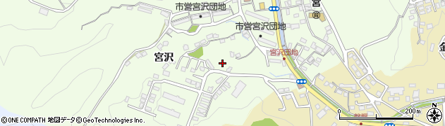 福島県いわき市内郷宮町（宮沢）周辺の地図