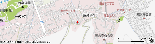 新潟県糸魚川市蓮台寺1丁目周辺の地図