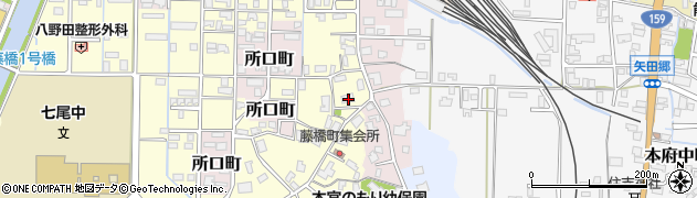 石川県七尾市藤橋町丑33周辺の地図