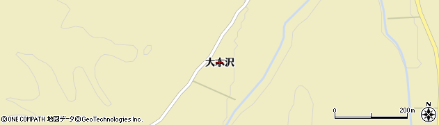 福島県白河市旗宿（大木沢）周辺の地図