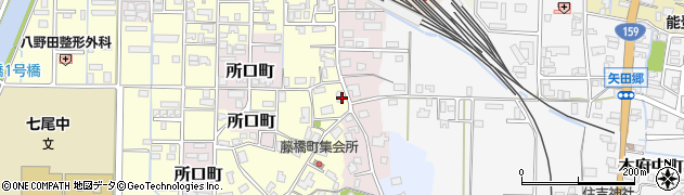 石川県七尾市藤橋町レ周辺の地図
