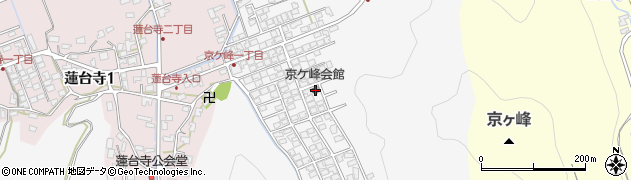 京ケ峰会館周辺の地図