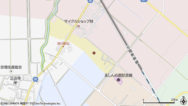 〒944-0138 新潟県上越市板倉区熊川新田の地図