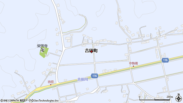 〒929-2116 石川県七尾市吉田町の地図