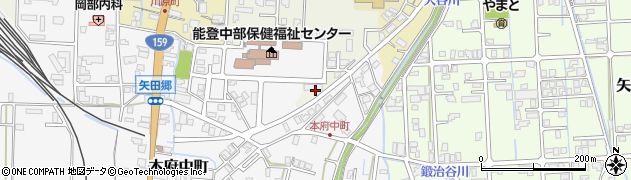 石川県七尾市山王町（ヌ）周辺の地図