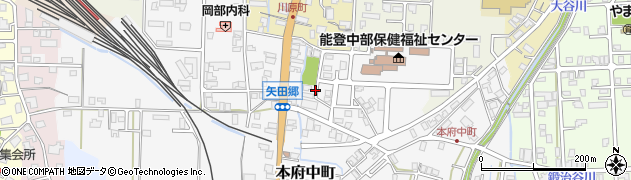 石川県七尾市本府中町（ソ）周辺の地図