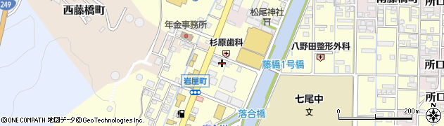 米村会計周辺の地図