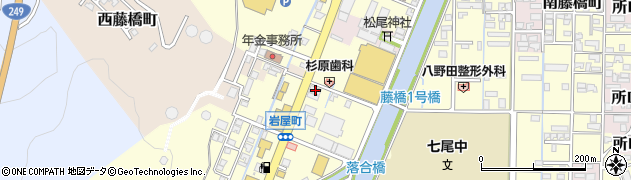 有限会社高沢仏壇店　藤橋町店周辺の地図