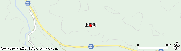 福島県鮫川村（東白川郡）赤坂西野（上野町）周辺の地図