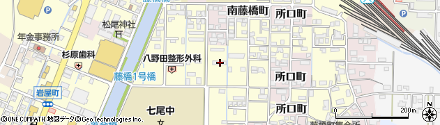 石川県七尾市藤橋町巳28周辺の地図