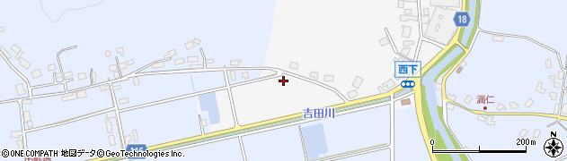 石川県七尾市西下町（ホ）周辺の地図