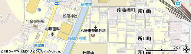 石川県七尾市藤橋町巳周辺の地図