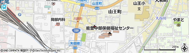 石川県七尾市上府中町ソ11周辺の地図
