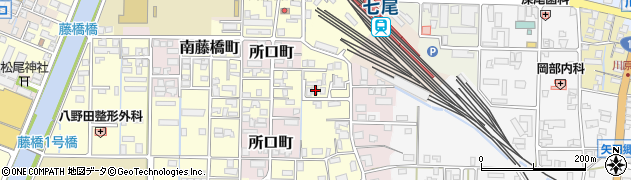 石川県七尾市藤橋町丑16周辺の地図