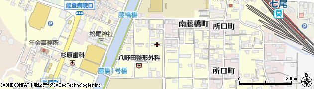 石川県七尾市藤橋町巳36周辺の地図