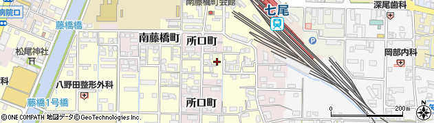 石川県七尾市南藤橋町周辺の地図