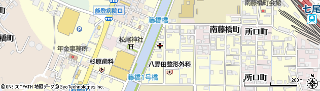 石川県七尾市藤橋町巳59周辺の地図