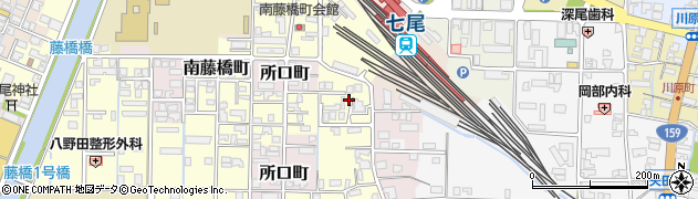 石川県七尾市藤橋町丑22周辺の地図