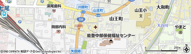 石川県七尾市上府中町ソ周辺の地図