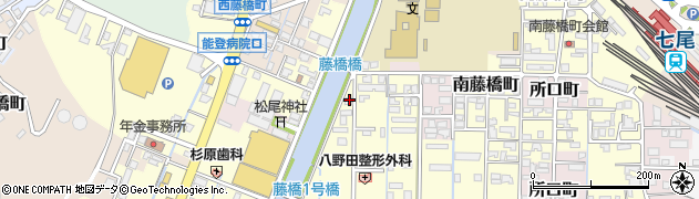 石川県七尾市藤橋町巳57周辺の地図