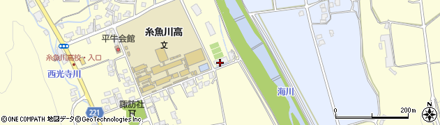 新潟県立糸魚川高等学校　進学指導室周辺の地図