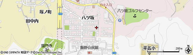 福島県いわき市平南白土（八ツ坂）周辺の地図