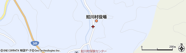 鮫川役場周辺の地図