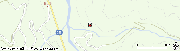 新潟県糸魚川市崩周辺の地図