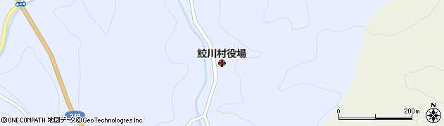 福島県東白川郡鮫川村周辺の地図