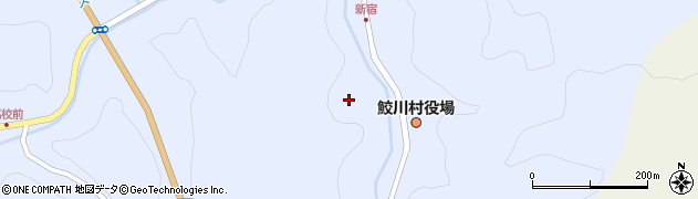 鮫川村役場　教育委員会周辺の地図