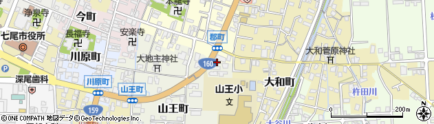 大和建設株式会社　七尾営業所周辺の地図