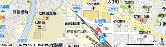 石川県七尾市南藤橋町子18周辺の地図