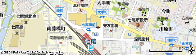 石川県七尾市神明町（イ）周辺の地図