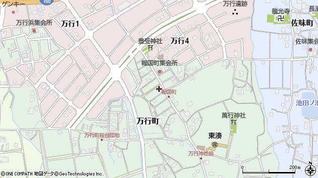 〒926-0012 石川県七尾市報国町の地図