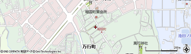 石川県七尾市報国町周辺の地図