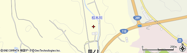 福島県棚倉町（東白川郡）檜木（千代田）周辺の地図