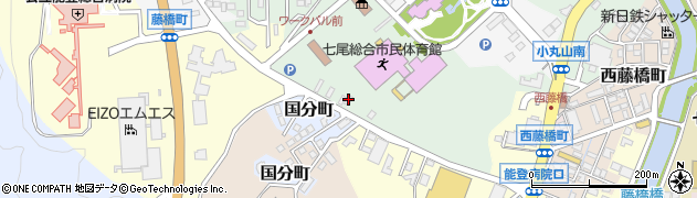 石川県七尾市小島町（ケ）周辺の地図