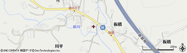 福島県いわき市内郷高野町沢3周辺の地図