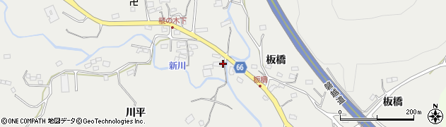 福島県いわき市内郷高野町沢4周辺の地図