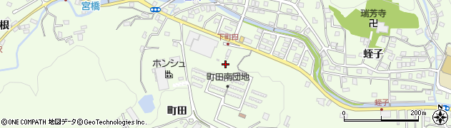 福島県いわき市内郷宮町（町田）周辺の地図