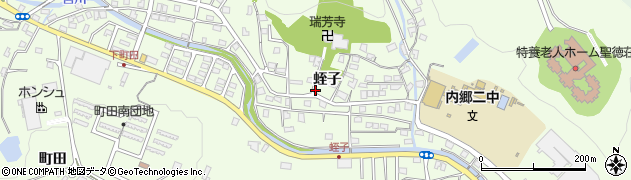福島県いわき市内郷宮町（蛭子）周辺の地図