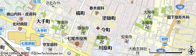 石川県七尾市今町18周辺の地図