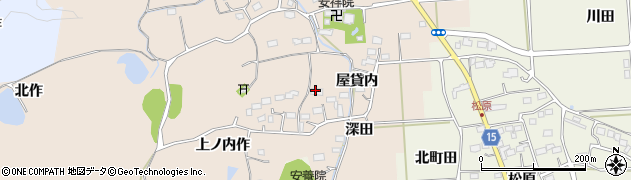 福島民報社夏井・坂本新聞店周辺の地図