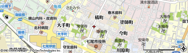 三浦理髪店周辺の地図